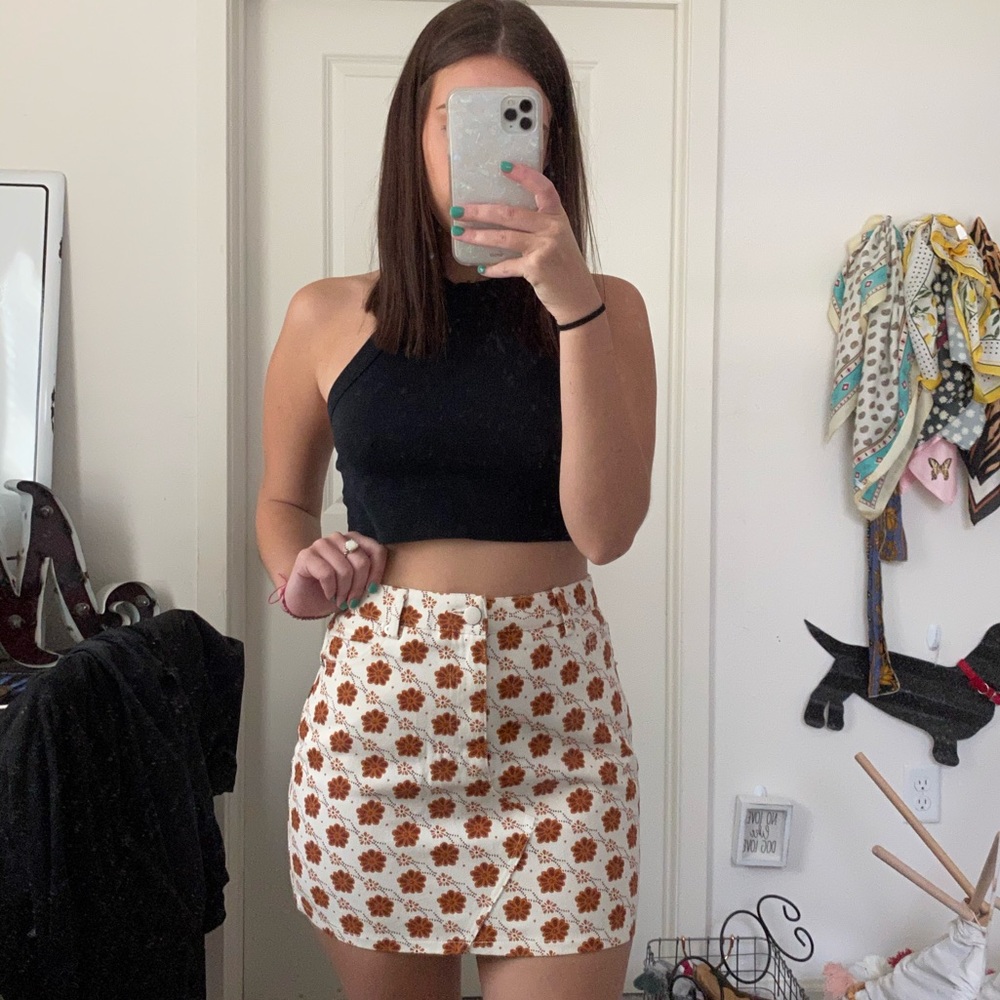 Floral skirt